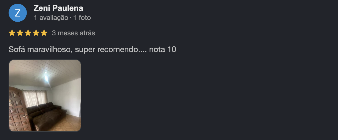 Avaliação de Zeni Paulena
